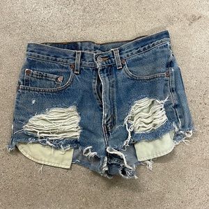 Vintage Levi Cutoffs